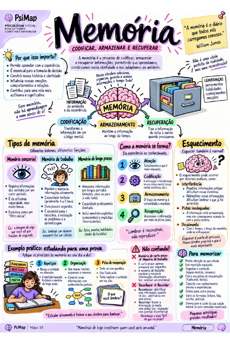 Mapa sobre memória
